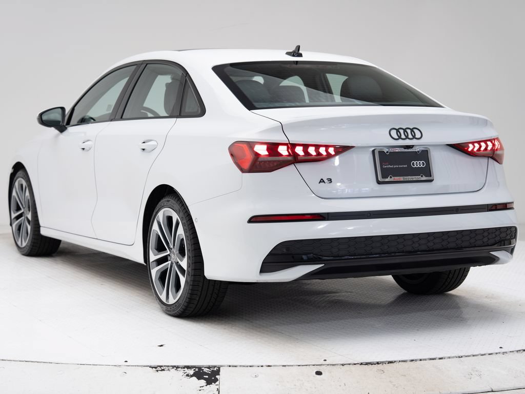 Certified 2025 Audi A3 2.0T Premium w/ Black Optic Package AWD/4WD image 3
