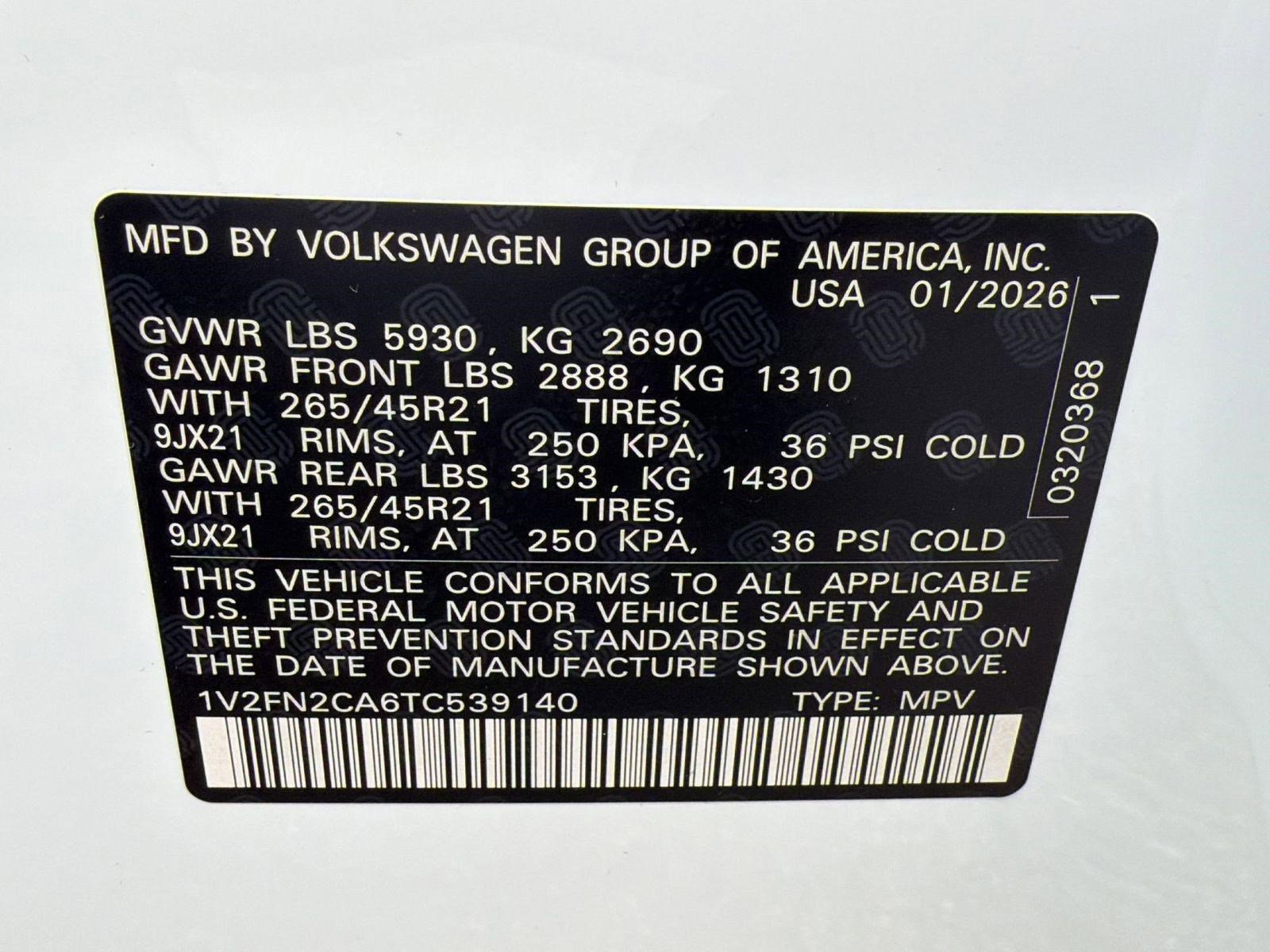 New 2026 Volkswagen Atlas SEL Premium R-Line image 19