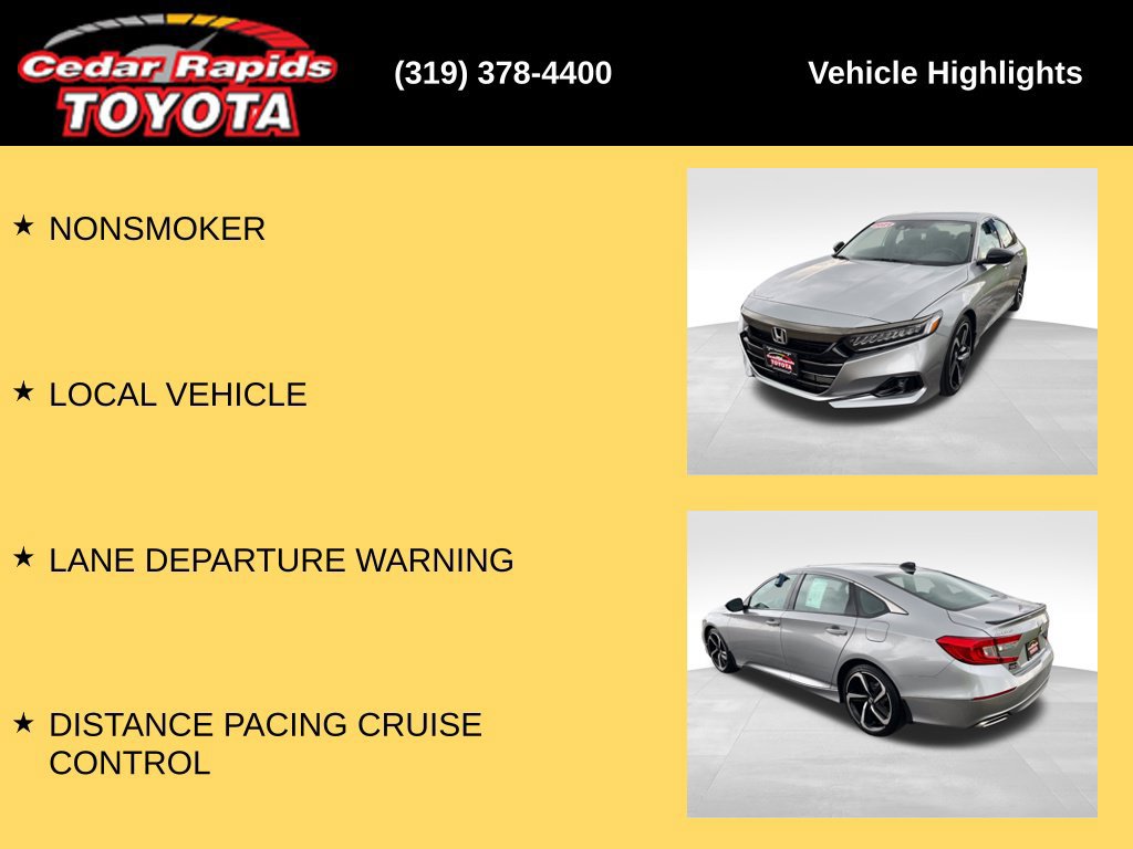 Used 2021 Honda Accord Sport image 14