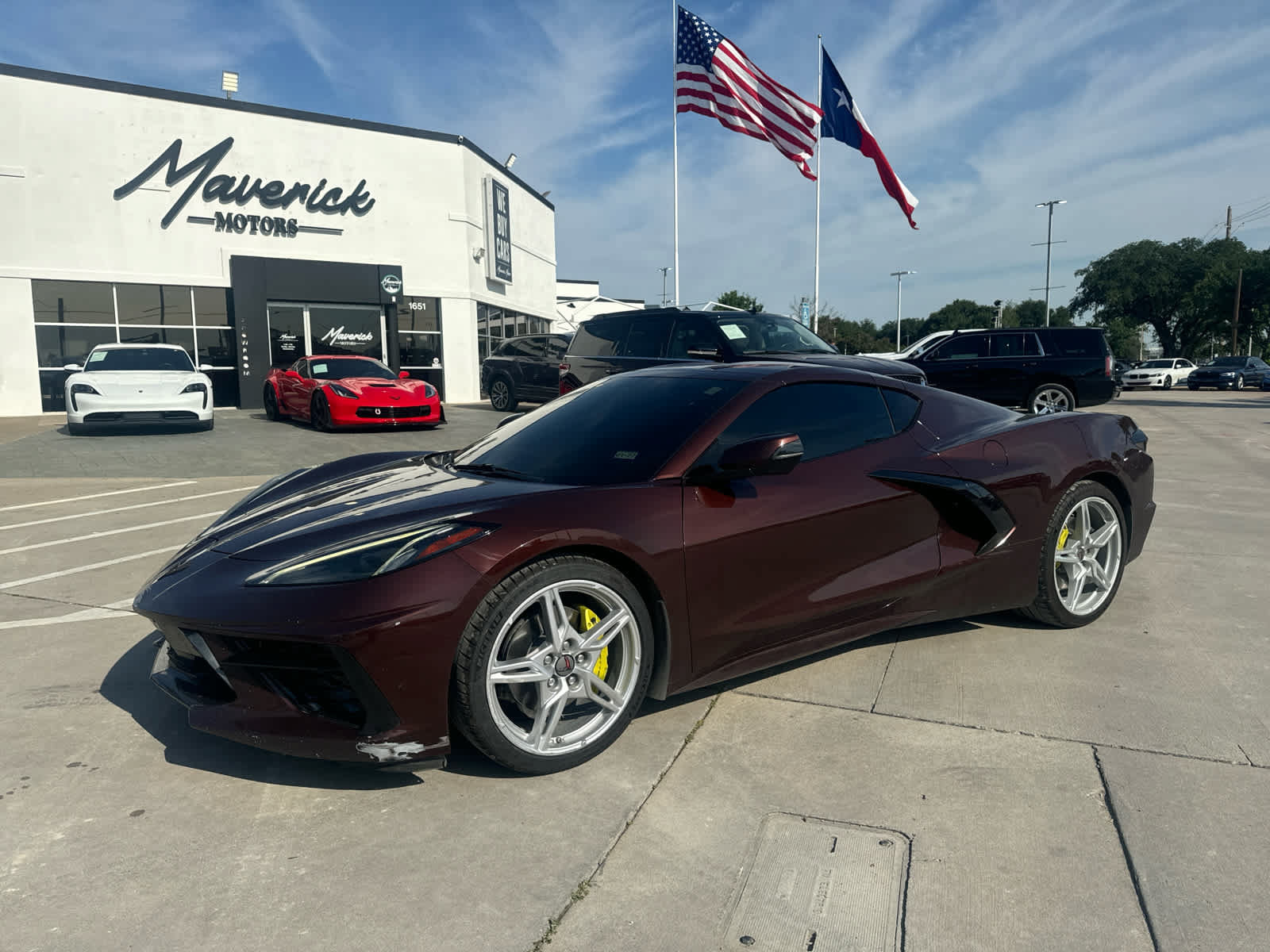 Used 2022 Chevrolet Corvette Stingray Preferred Cpe w/ 2LT