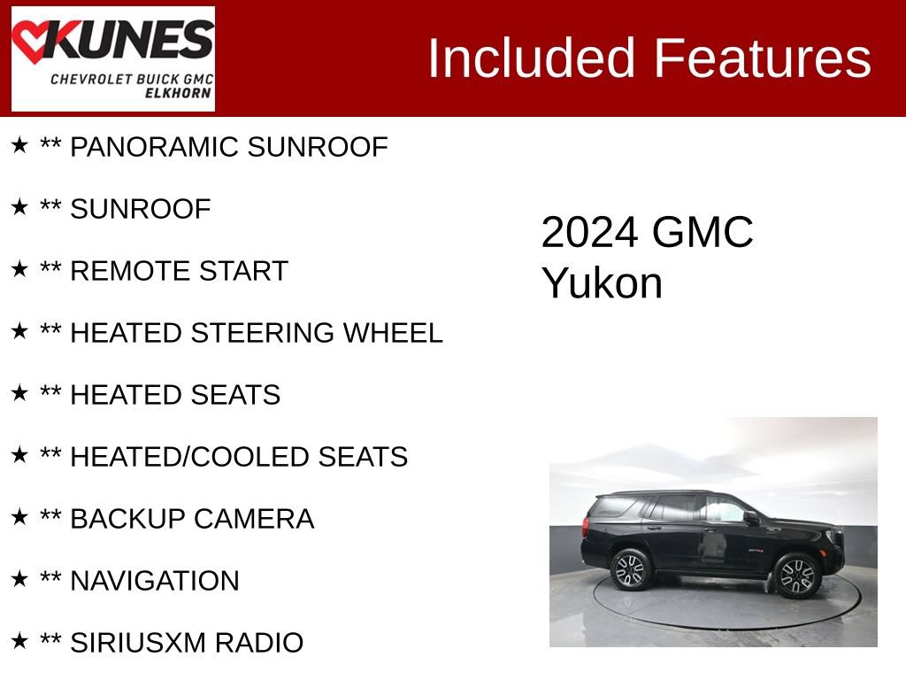 Used 2024 GMC Yukon AT4 w/ AT4 Premium Package AWD/4WD video 2