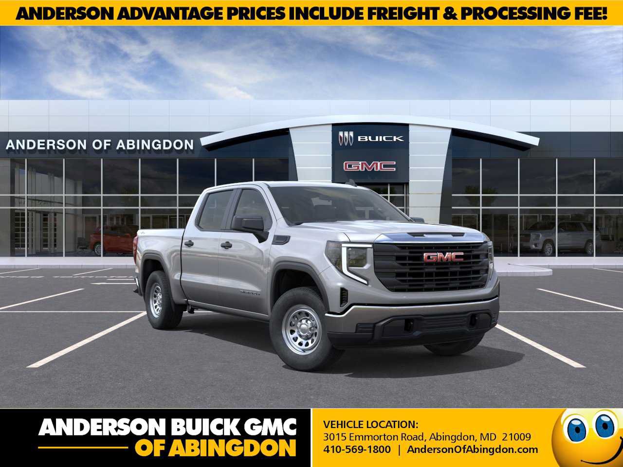 New 2026 GMC Sierra 1500 Pro w/ Pro Value Package
