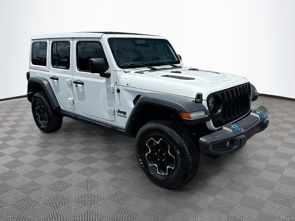 Certified 2021 Jeep Wrangler Unlimited Rubicon 4xe w/ Safety Group AWD/4WD image 4