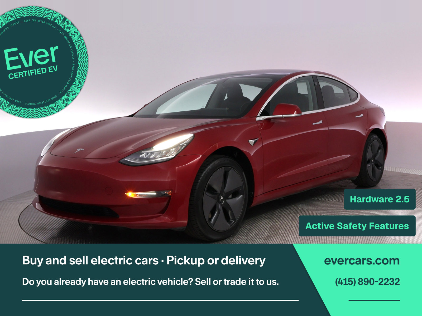 Used 2018 Tesla Model 3 Long Range RWD image 1