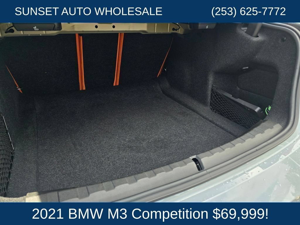 Used 2021 BMW M3 Competition RWD image 31