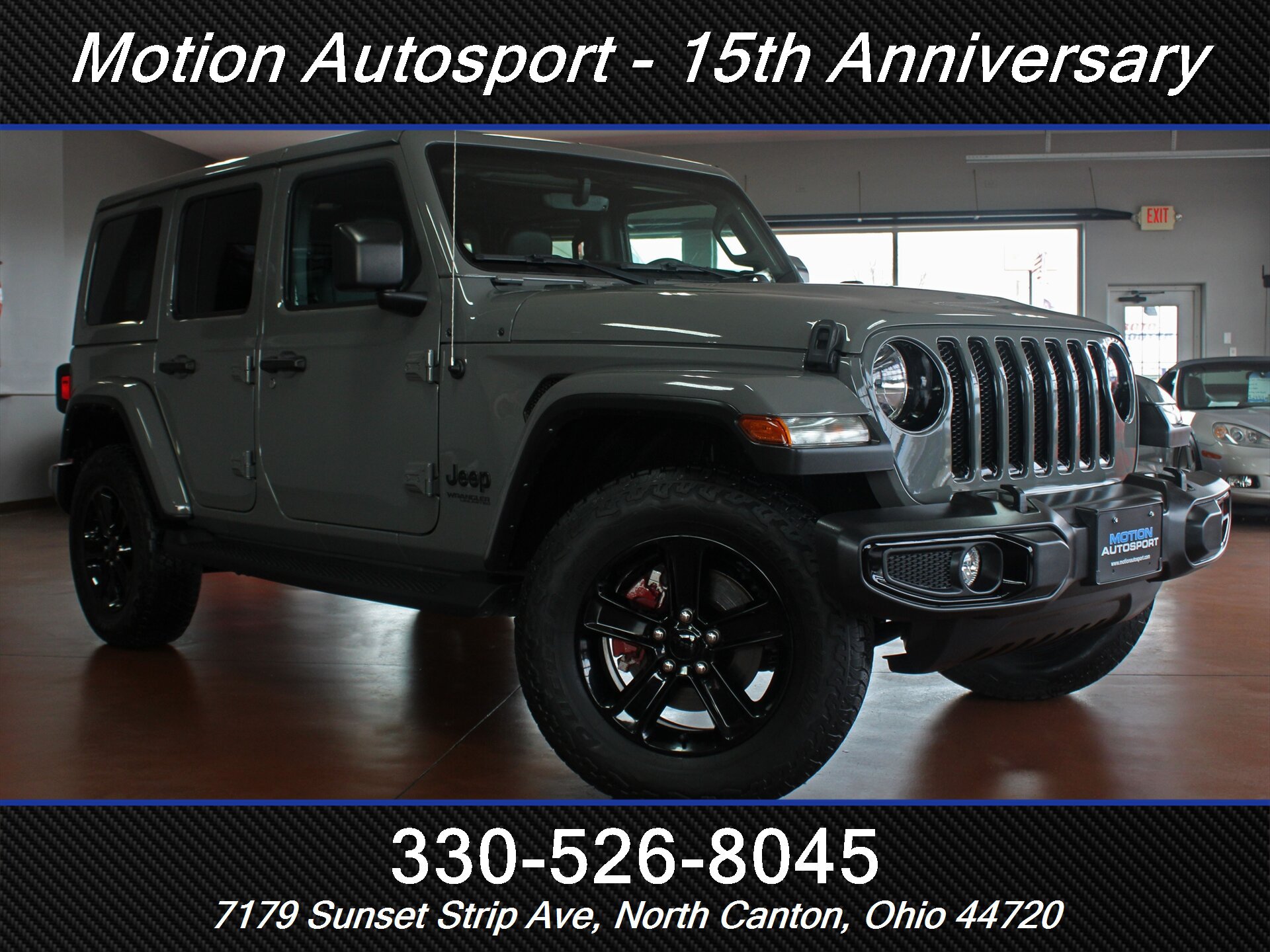 Used 2022 Jeep Wrangler Unlimited Sahara AWD/4WD image 2