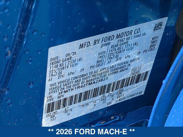 New 2026 Ford Mustang Mach-E Select w/ Comfort Package Lite RWD image 20