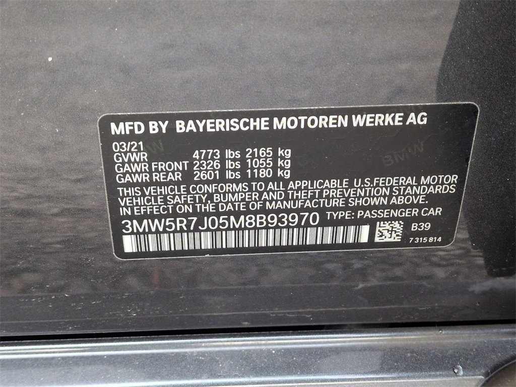 Used 2021 BMW 330i xDrive Sedan w/ Convenience Package image 16