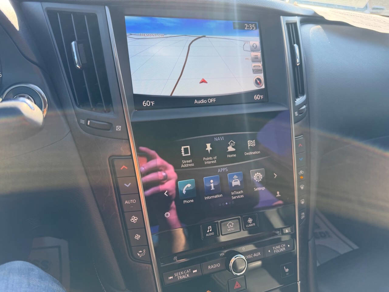 Used 2017 INFINITI Q50 Red Sport 400 image 16