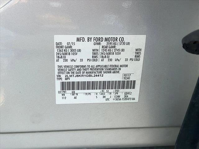 Used 2016 Lincoln MKX Select image 22