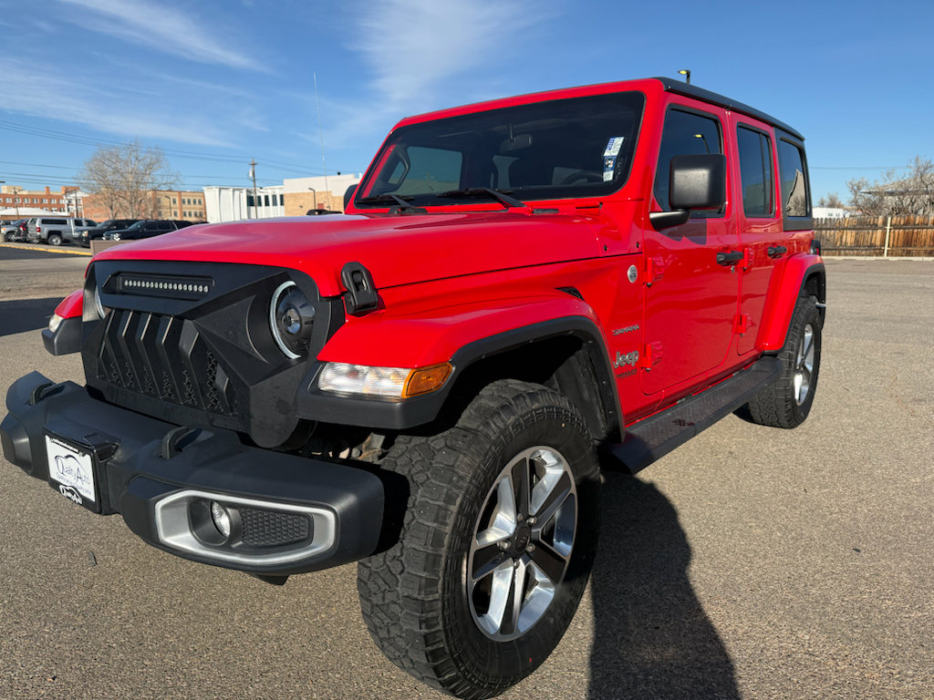 Used 2021 Jeep Wrangler Unlimited Sahara AWD/4WD image 2