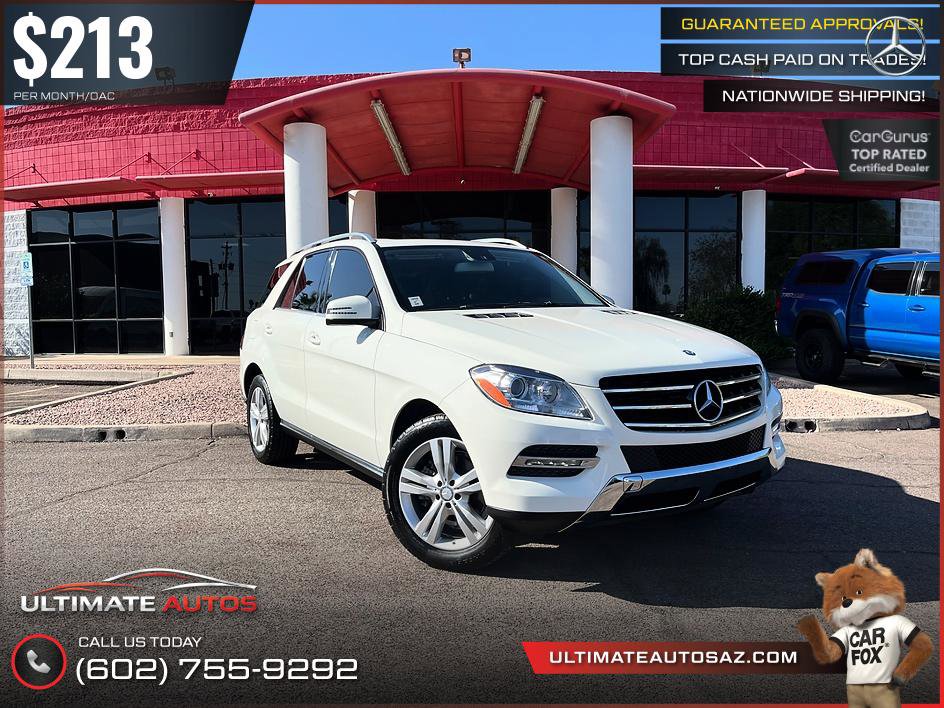 Used 2013 Mercedes-Benz ML 350 2WD
