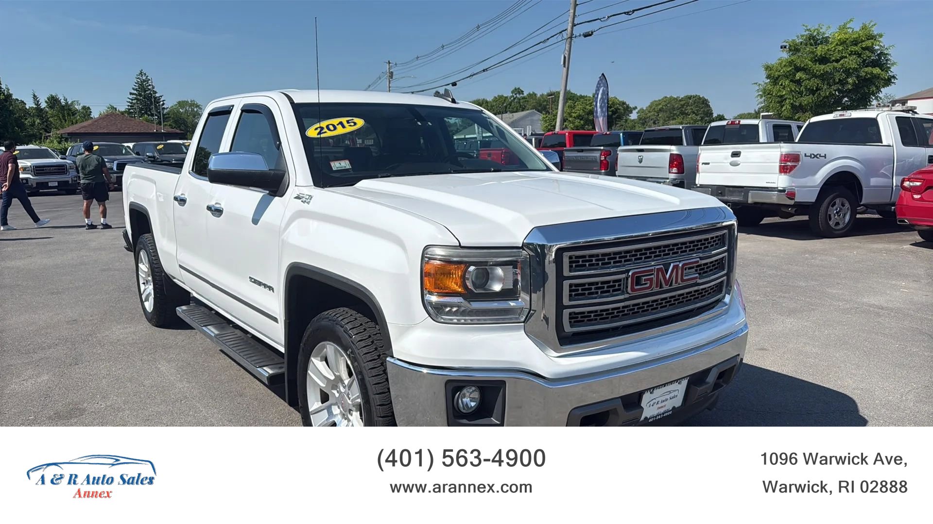 Used 2015 GMC Sierra 1500 SLT w/ Suspension Package, Off-Road AWD/4WD image 1
