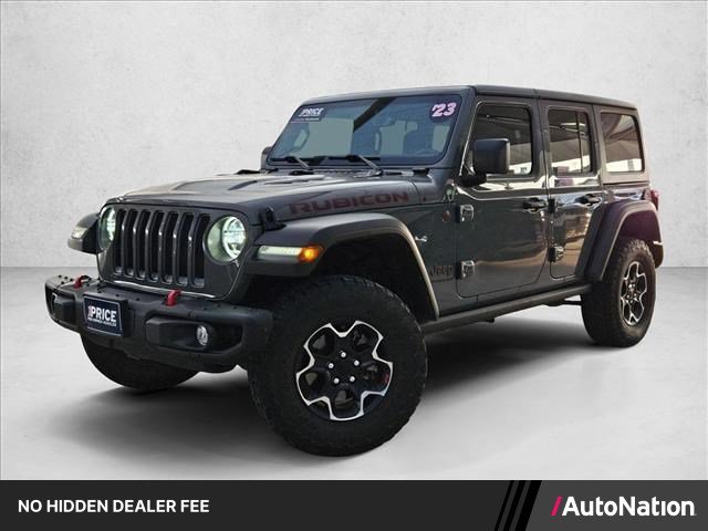 Used 2023 Jeep Wrangler Unlimited Rubicon w/ LED Lighting Group