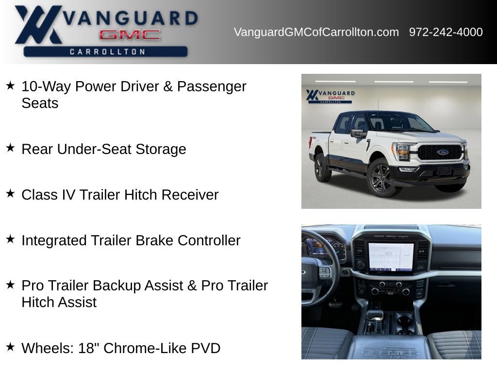 Used 2023 Ford F150 XLT w/ Equipment Group 302A High AWD/4WD image 30