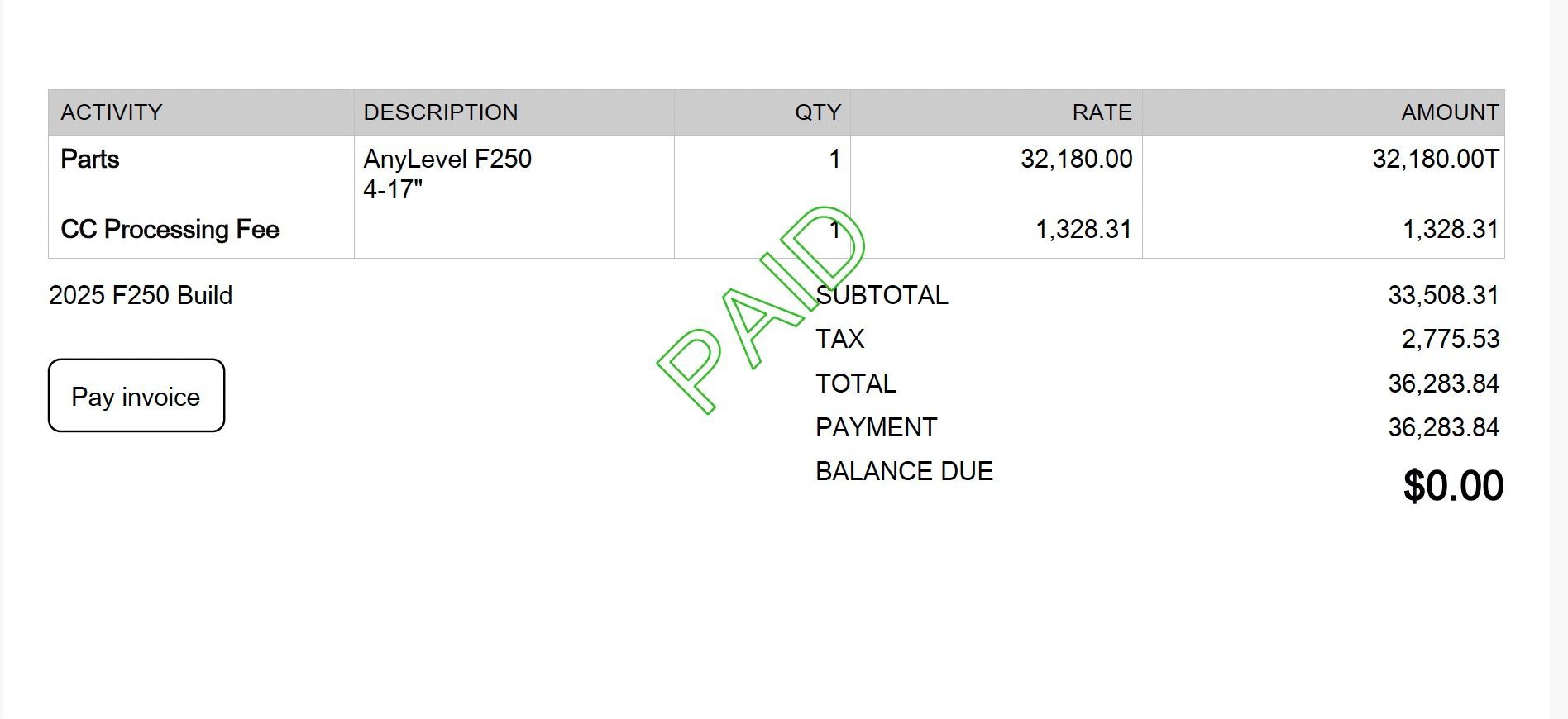 Used 2025 Ford F250 Platinum w/ FX4 Off-Road Package image 11