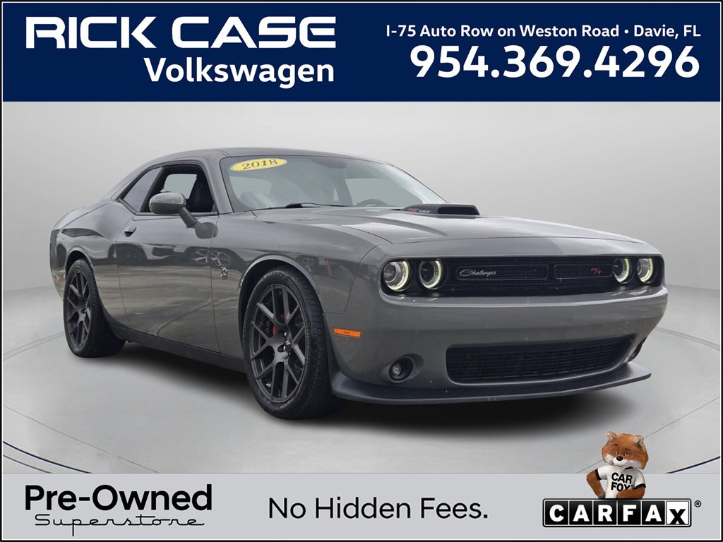 Used 2018 Dodge Challenger R/T Scat Pack