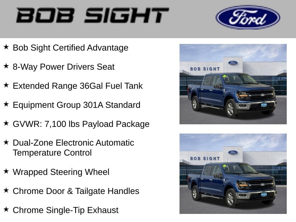 Used 2025 Ford F150 XLT w/ Equipment Group 301A Standard image 3