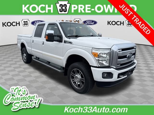 Used 2013 Ford F350 Platinum w/ Snow Plow Prep Pkg