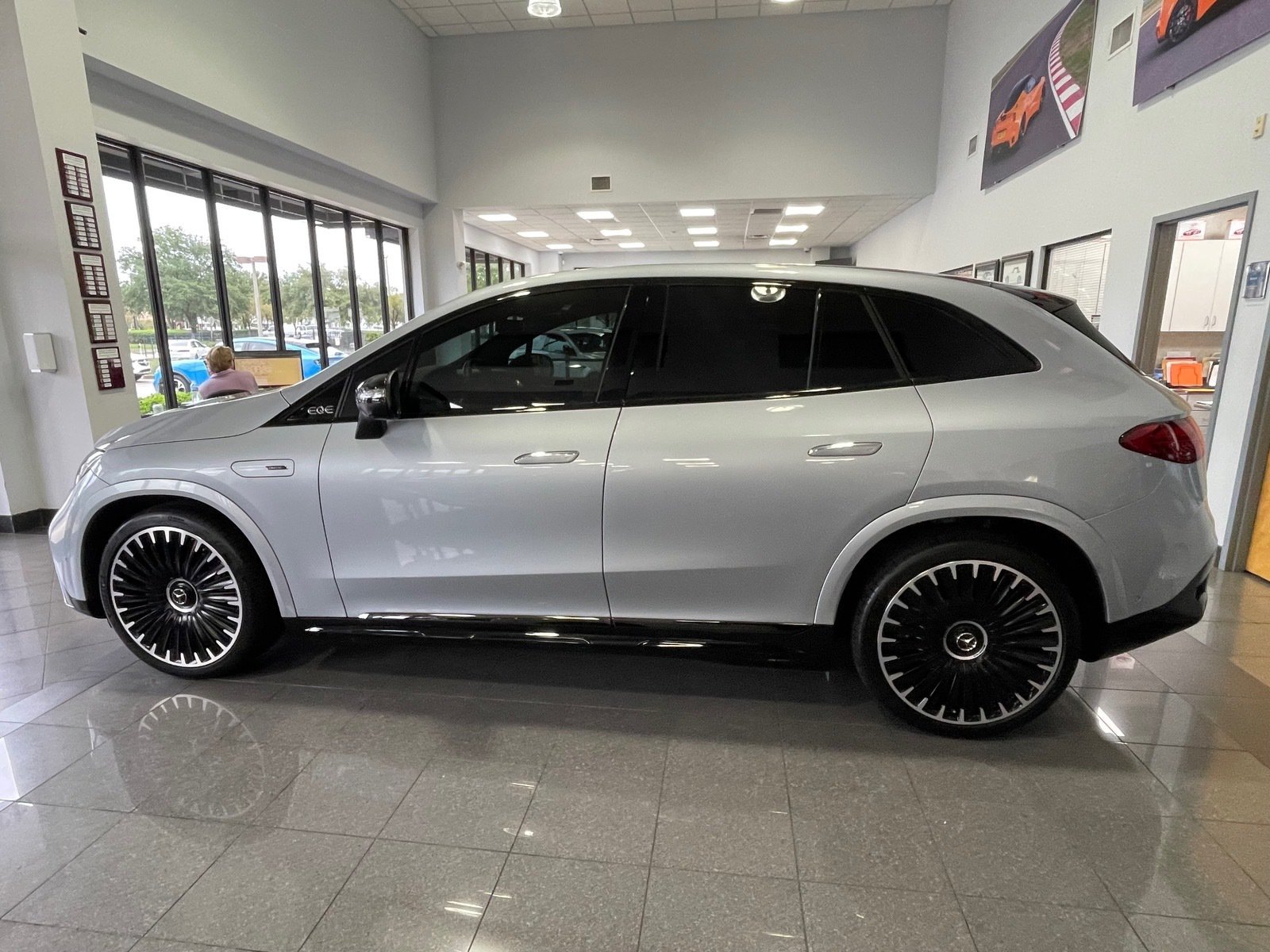 Used 2025 Mercedes-Benz EQE AMG 4MATIC SUV image 2