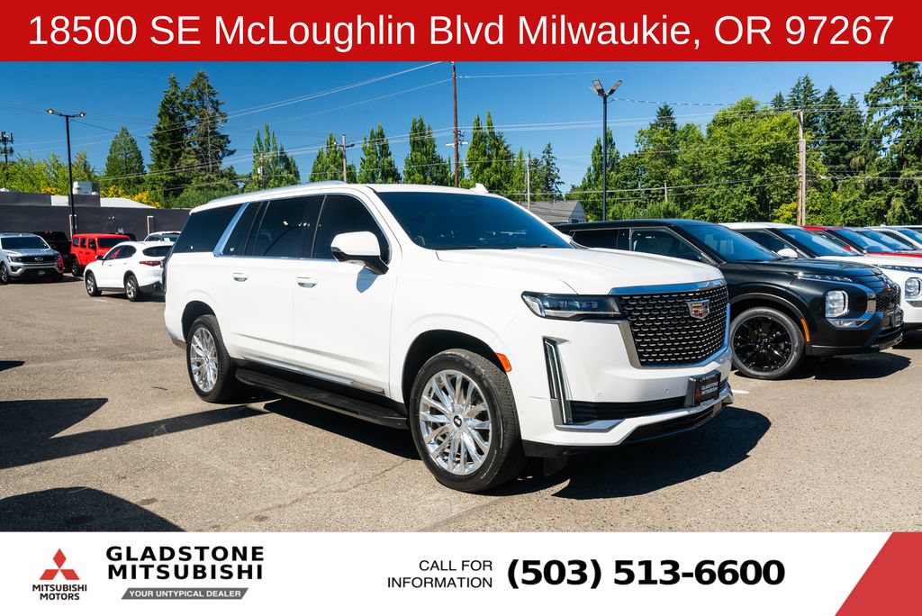Used 2021 Cadillac Escalade ESV Premium Luxury w/ Performance Package AWD/4WD image 26