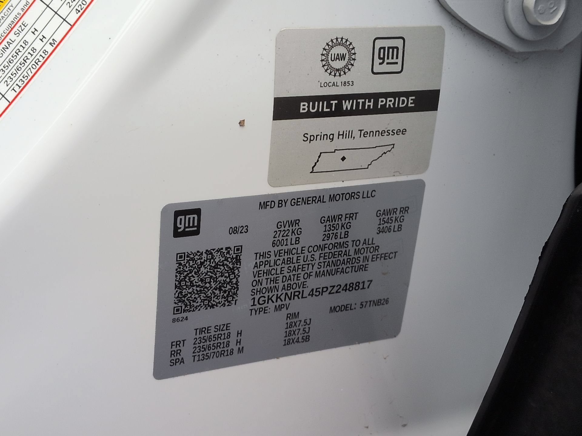 Certified 2023 GMC Acadia SLE w/ Driver Convenience Package AWD/4WD image 34