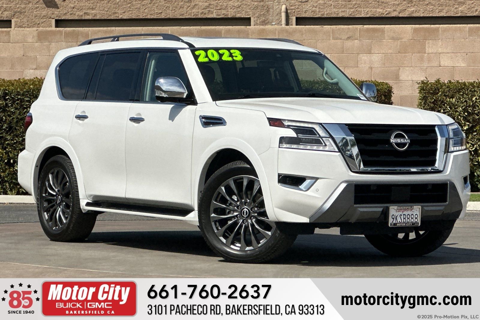 Used 2023 Nissan Armada Platinum w/ Captain's Chairs Package
