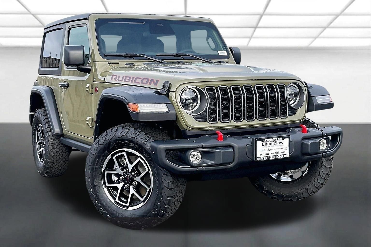 New 2025 Jeep Wrangler Rubicon w/ Steel Bumper Group