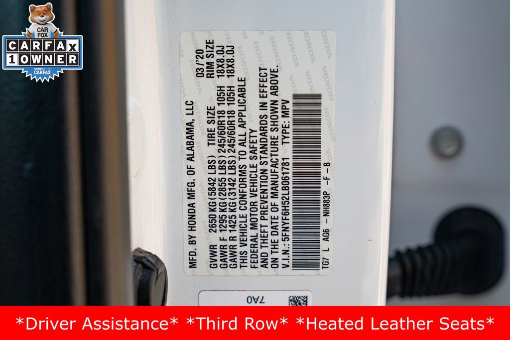 Used 2020 Honda Pilot EX-L image 34