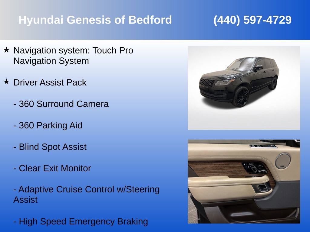 Used 2019 Land Rover Range Rover Supercharged image 7