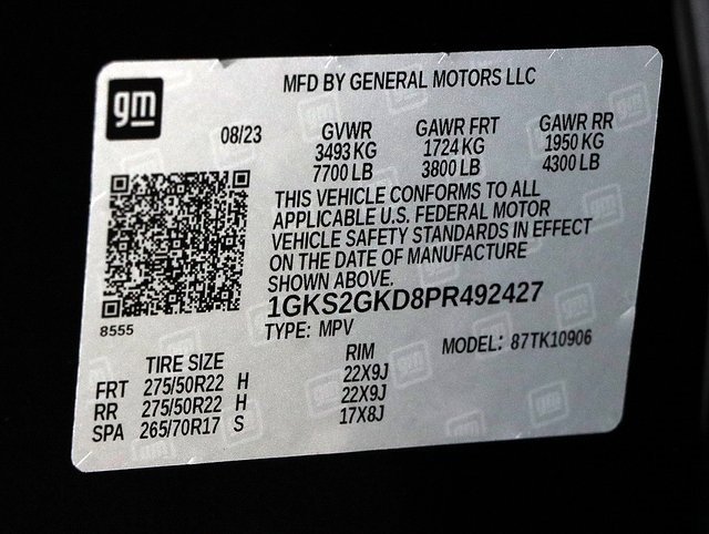 Used 2023 GMC Yukon XL SLT w/ SLT Premium Package image 41