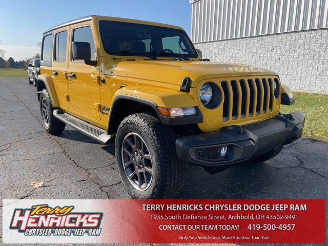 Used 2021 Jeep Wrangler Unlimited Sahara image 1