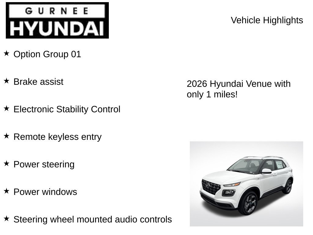 New 2026 Hyundai Venue SEL FWD image 7