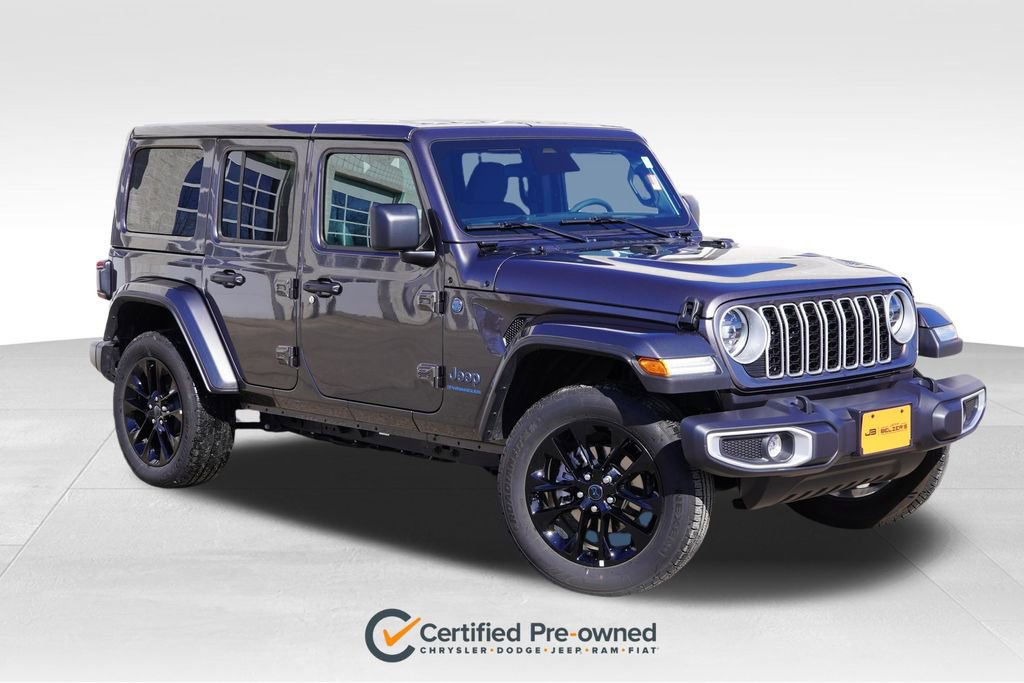 Certified 2025 Jeep Wrangler Unlimited Sahara w/ Safety Group image 1