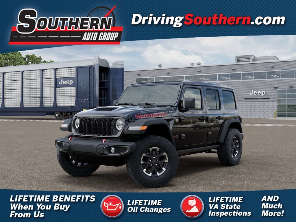 New 2026 Jeep Wrangler Unlimited Rubicon w/ Safety Group AWD/4WD 360° Tour