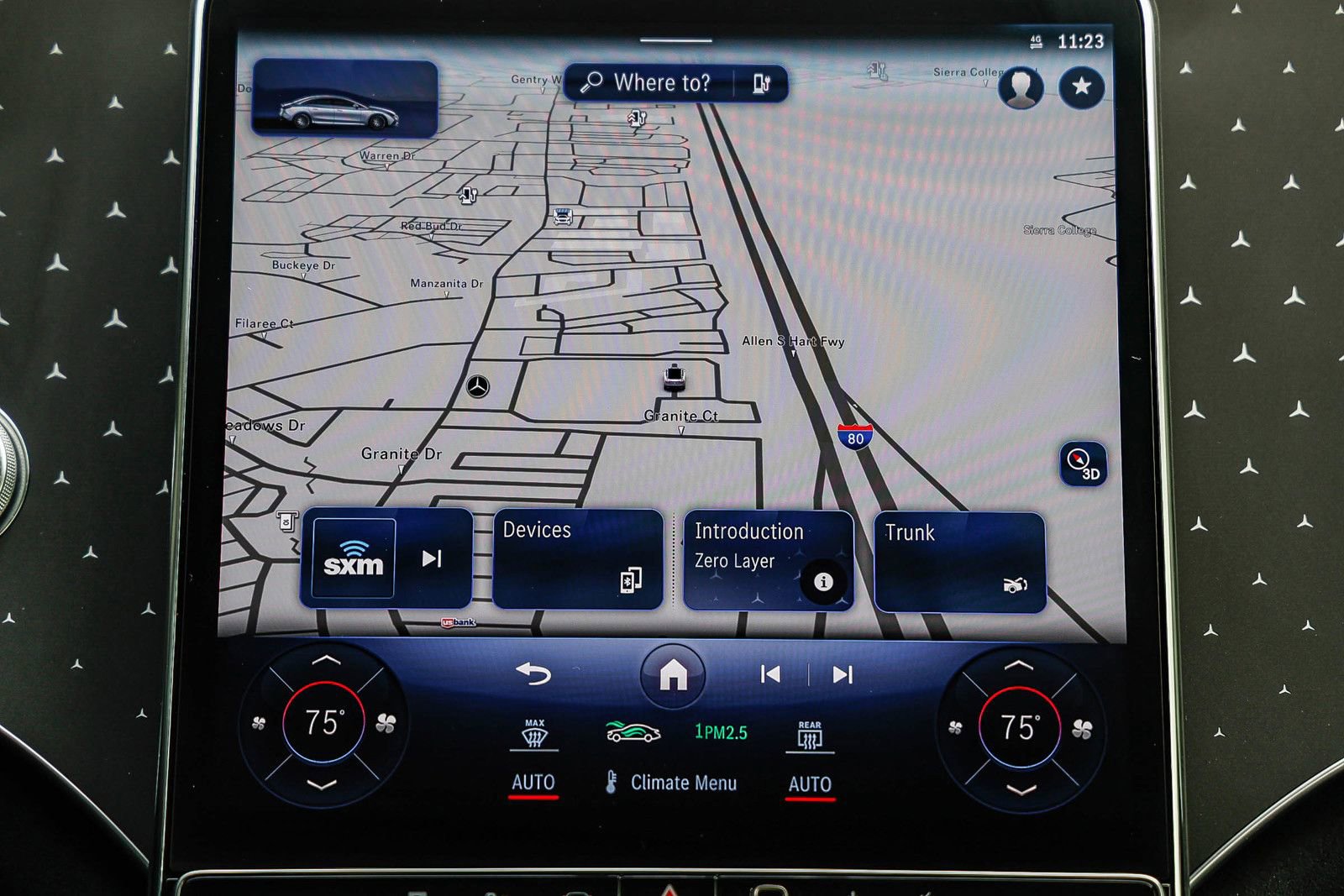 Used 2023 Mercedes-Benz EQE AMG 4MATIC Sedan image 12