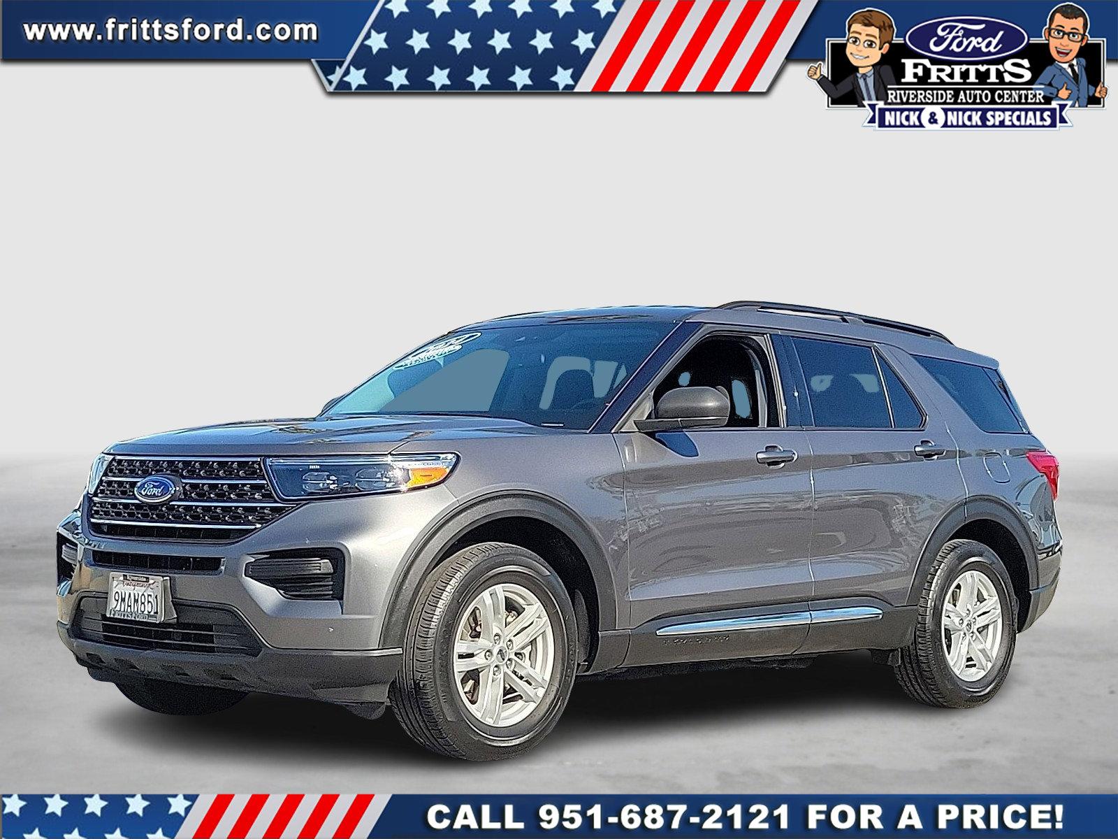 Certified 2024 Ford Explorer XLT RWD image 1