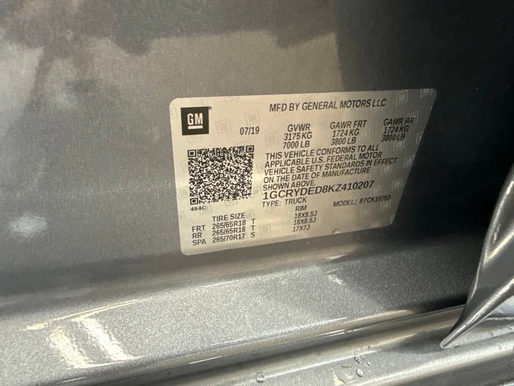 Used 2019 Chevrolet Silverado 1500 LT w/ All-Star Edition AWD/4WD image 10