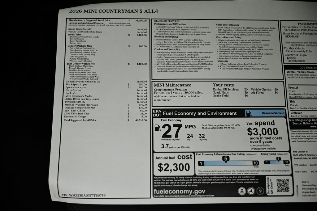 New 2026 MINI Cooper Countryman S image 41