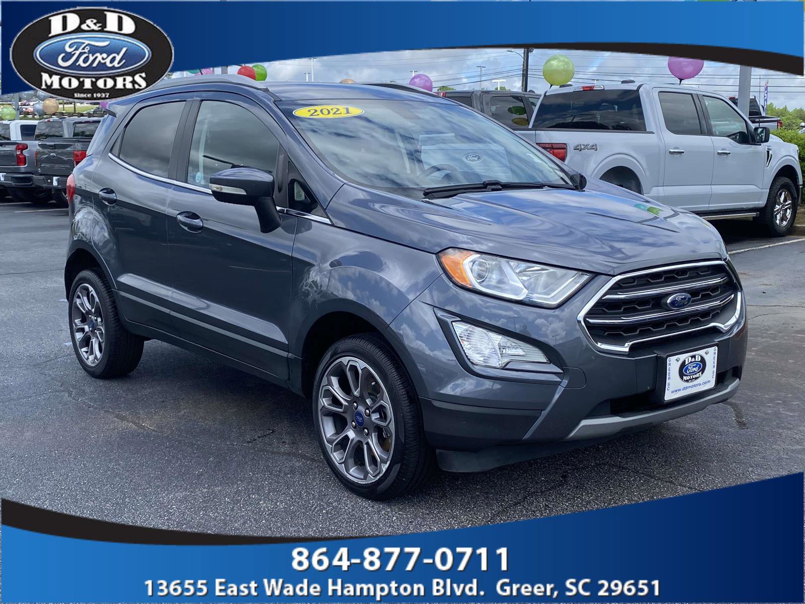 Certified 2021 Ford EcoSport Titanium