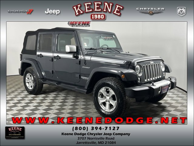 Used 2017 Jeep Wrangler Unlimited Sahara w/ Quick Order Package 23E Chief image 1