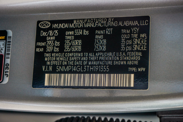 Certified 2026 Hyundai Santa Fe SE FWD image 44