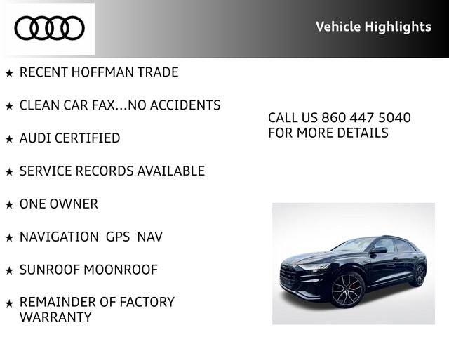 Certified 2022 Audi Q8 Prestige AWD/4WD image 9