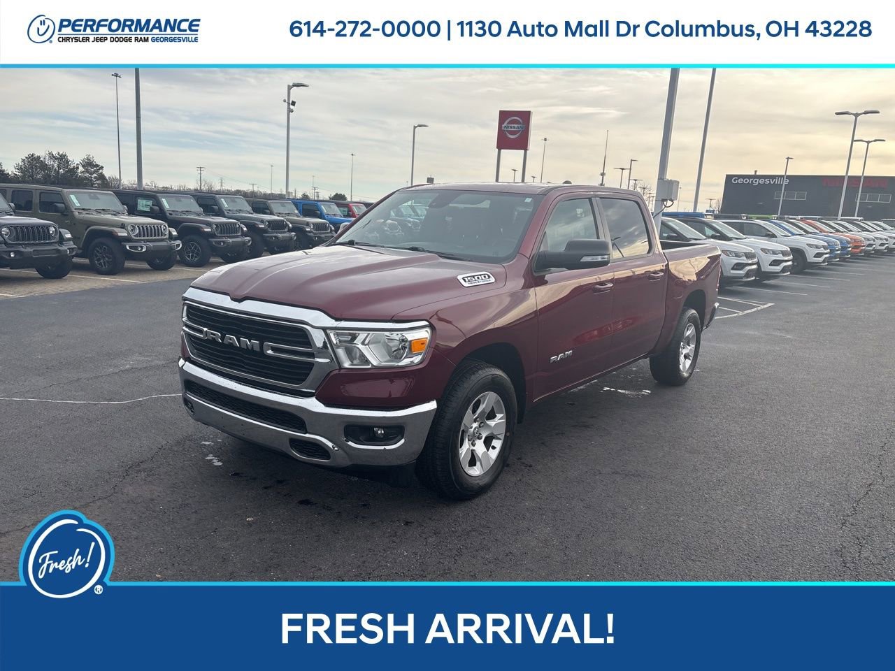 Used 2021 RAM 1500 Big Horn w/ Trailer Tow Group image 8