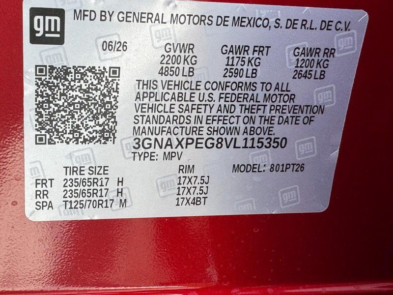New 2027 Chevrolet Equinox LT w/ LPO, Floor Liner Package AWD/4WD image 35