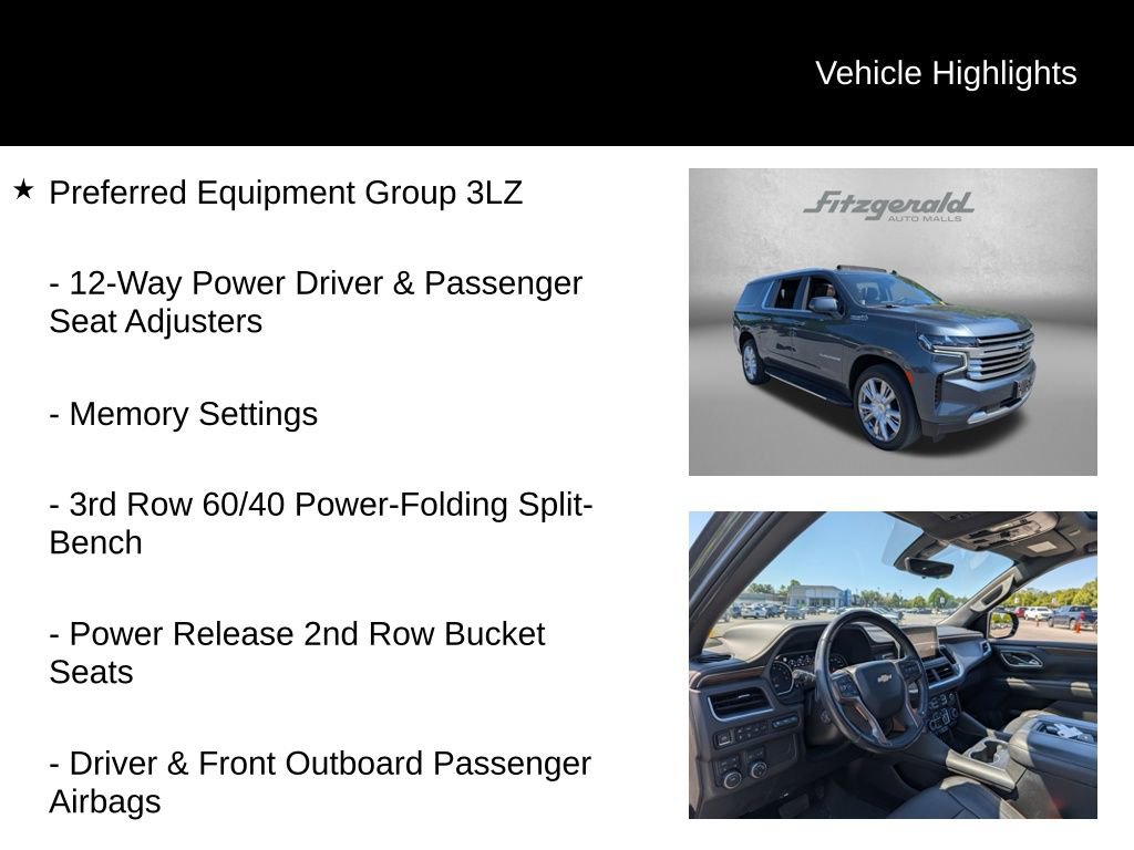 Used 2021 Chevrolet Suburban High Country AWD/4WD image 9