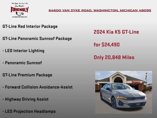 Used 2024 Kia K5 GT-Line image 5