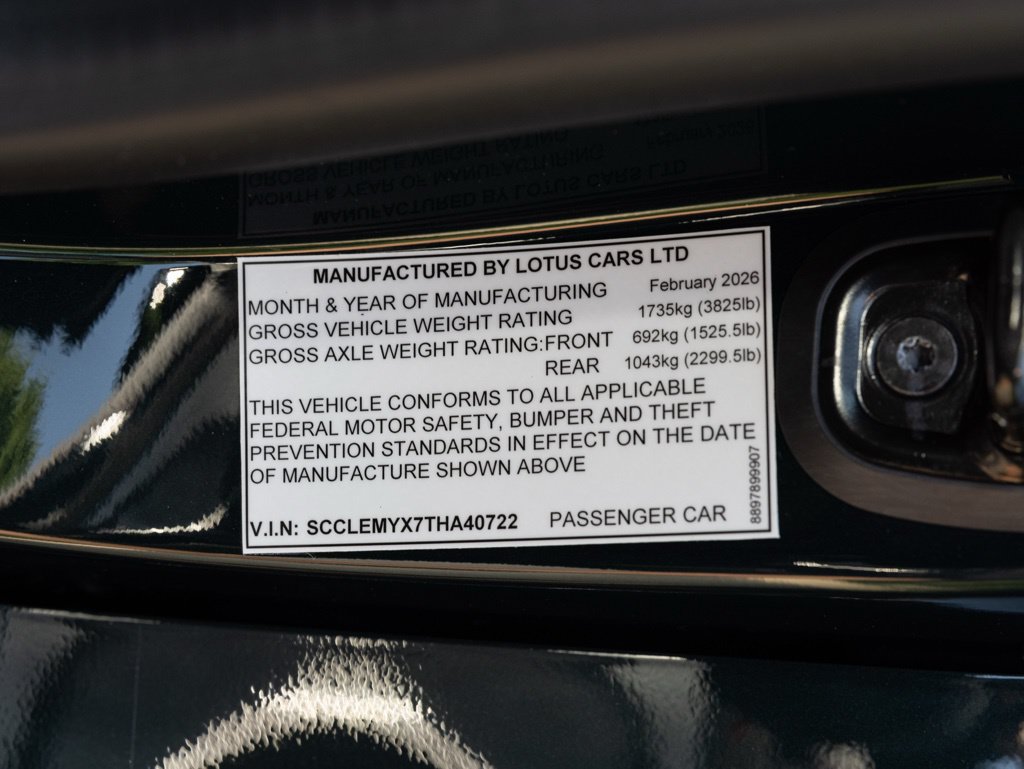 New 2026 Lotus Emira SE RWD image 60