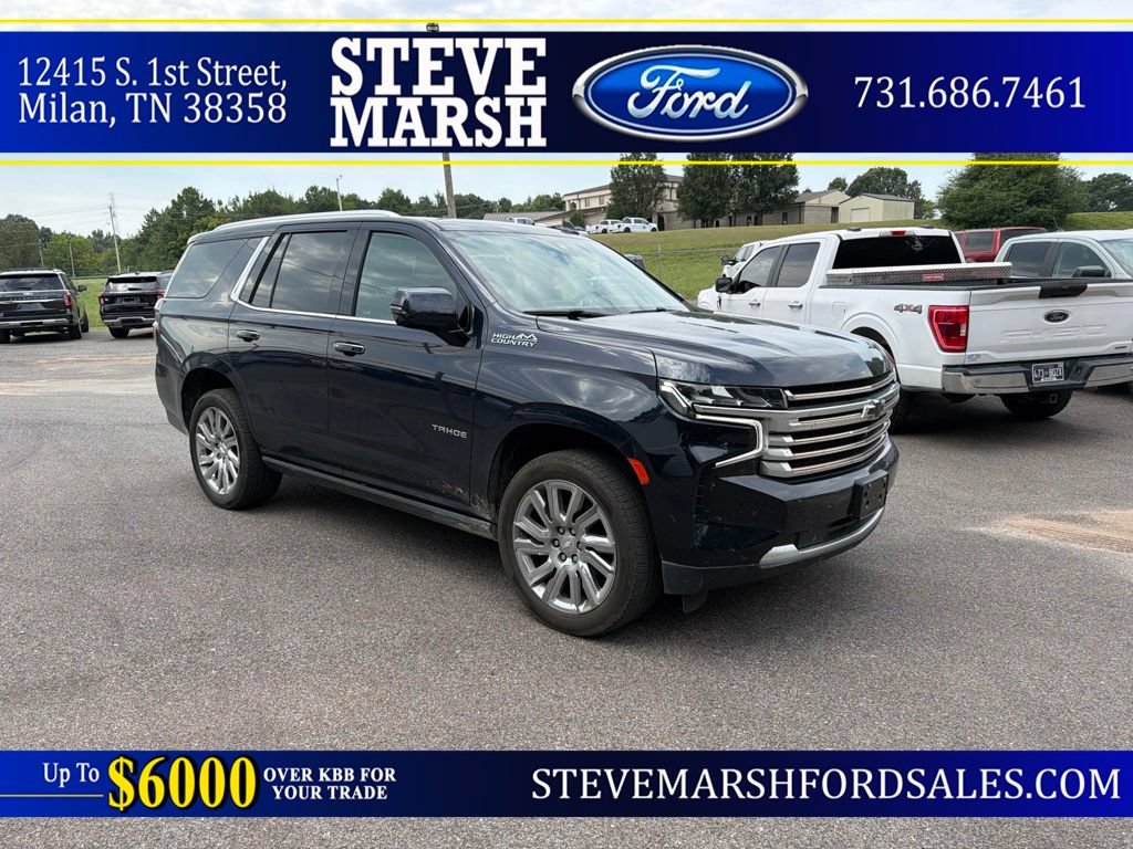 Used 2021 Chevrolet Tahoe High Country w/ Premium Package