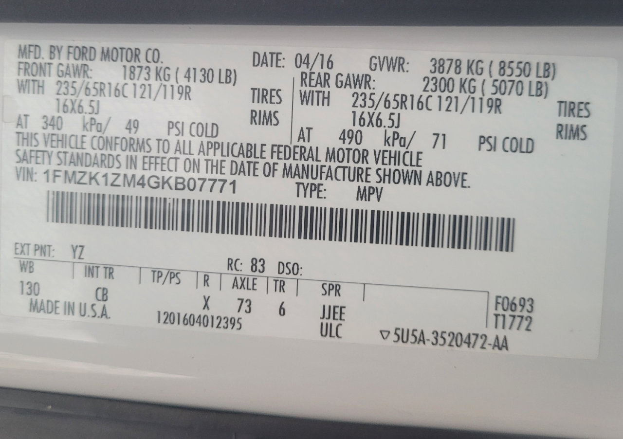 Used 2016 Ford Transit 150 XL image 31